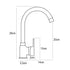 Set chiuveta granit SPARTA 2B & baterie BELLO - Grey