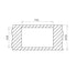 Chiuveta bucatarie MIDO 76X44 1B 1D White