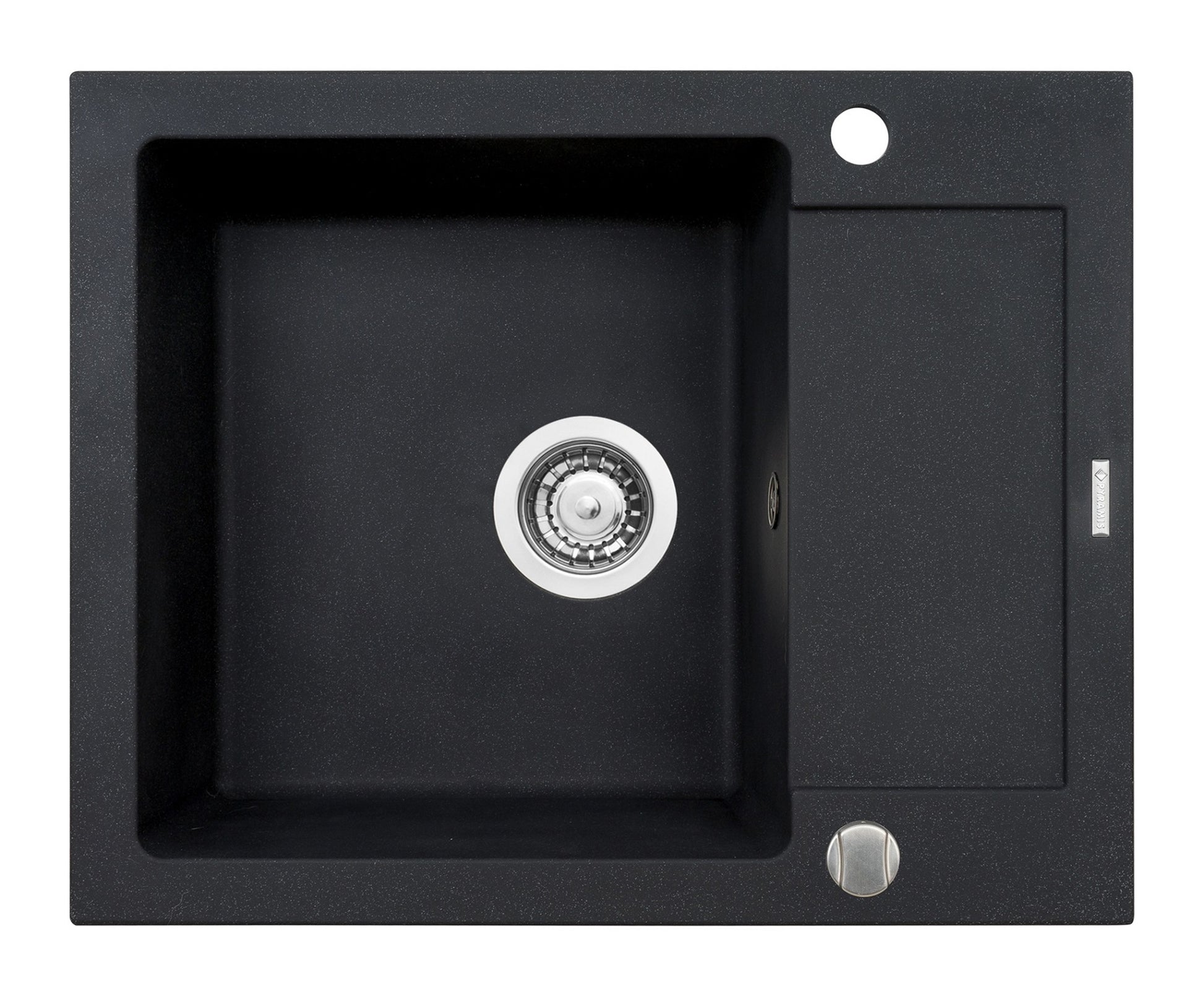 Chiuveta bucatarie Pyramis MIDO 62x50 1B 1D Black