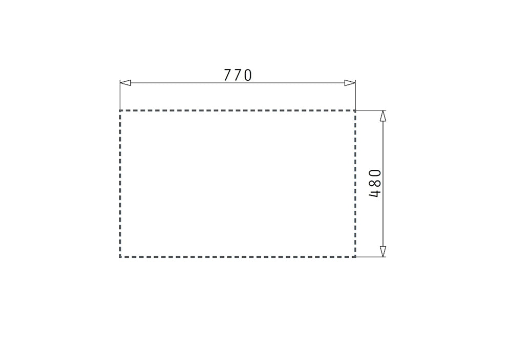 Chiuveta bucatarie Pyramis MIDO 79x50 1B 1D Carbon