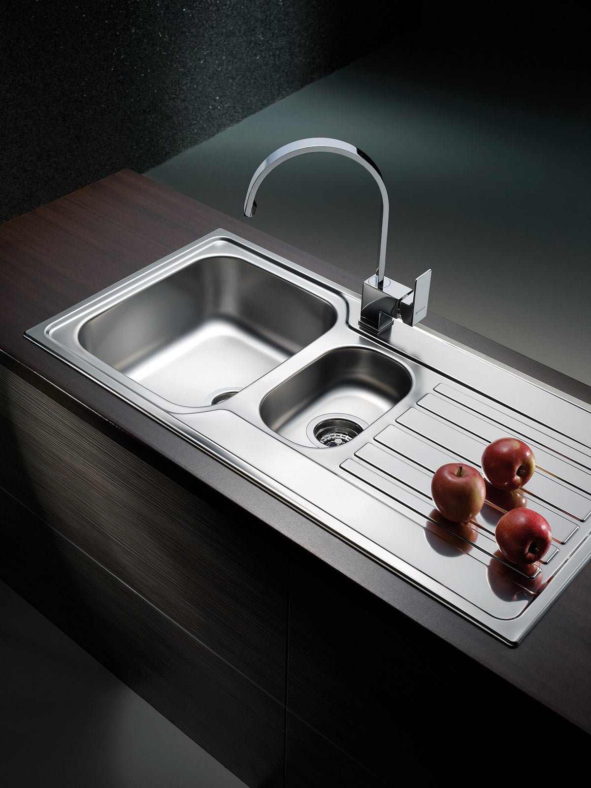 Chiuveta inox Pyramis FEDRA EXTRA 100x50 1 1/2B 1D SM