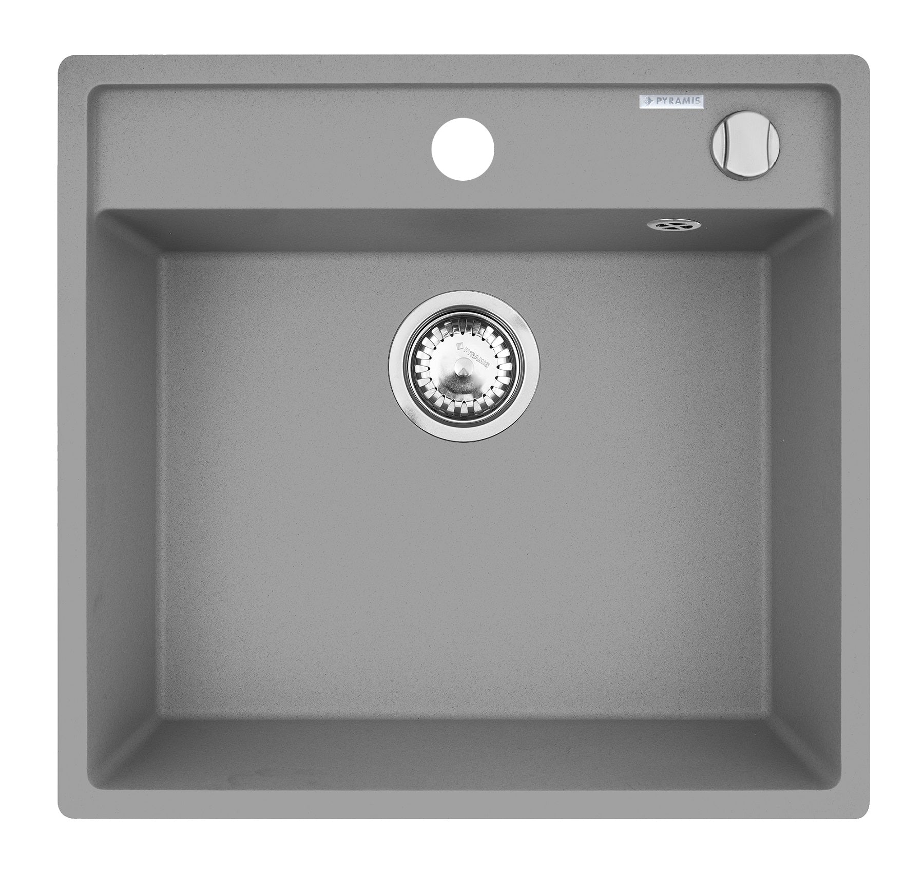 Chiuveta granit CAMEA 1B 53x50 Industrial Grey