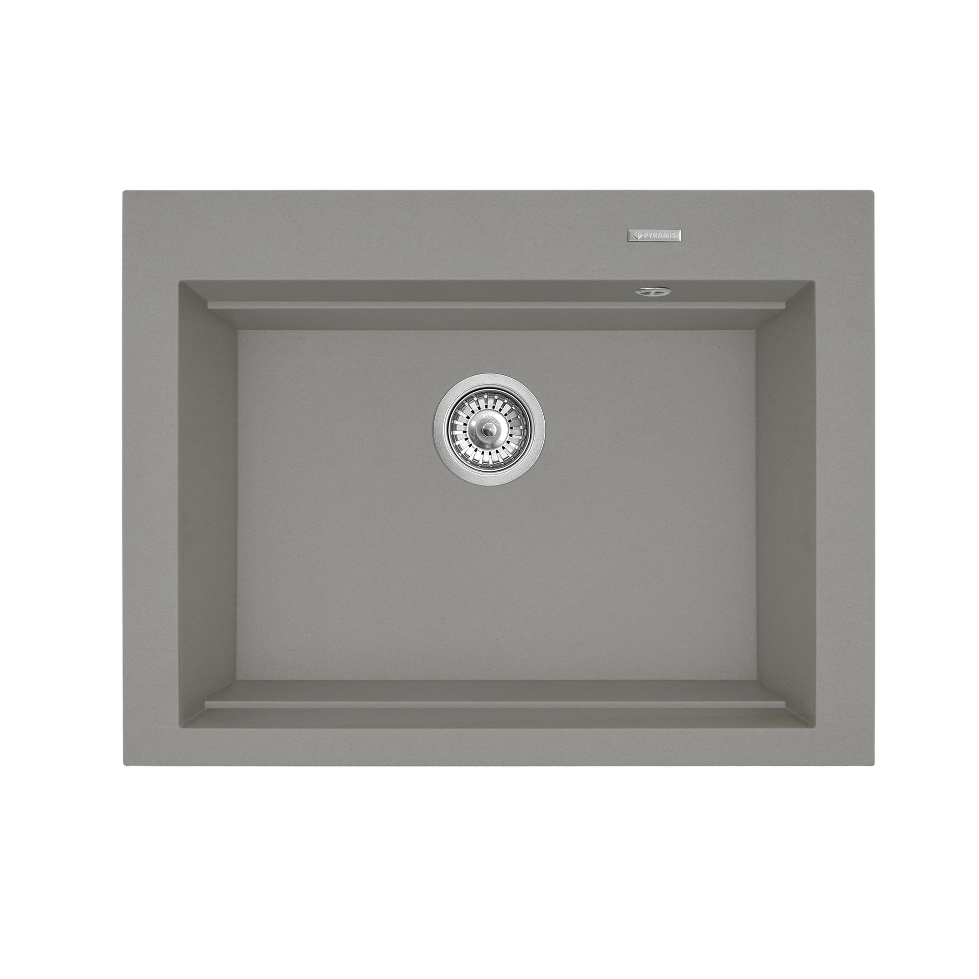 Chiuveta granit Pyramis SIROS 67x51,5 1B Industrial Grey