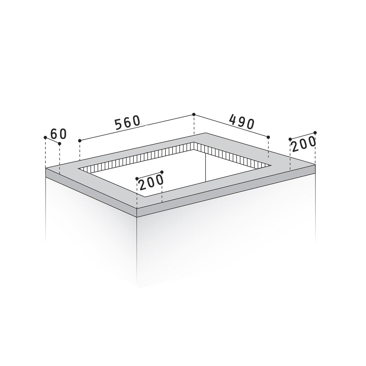 Plita gaz Pyramis 75PG 630