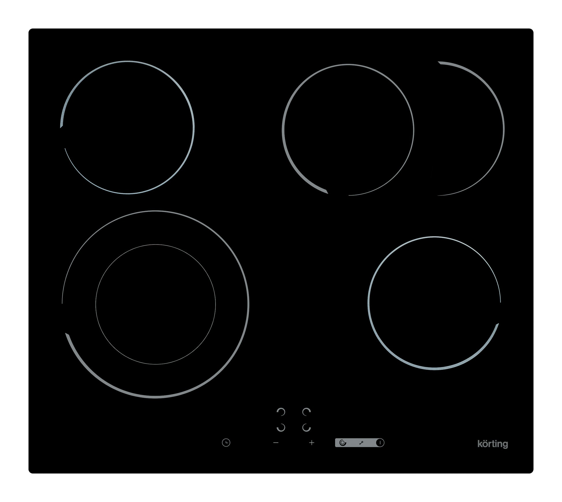 Plita electrica KÖRTING HE6243C Touch Control Black