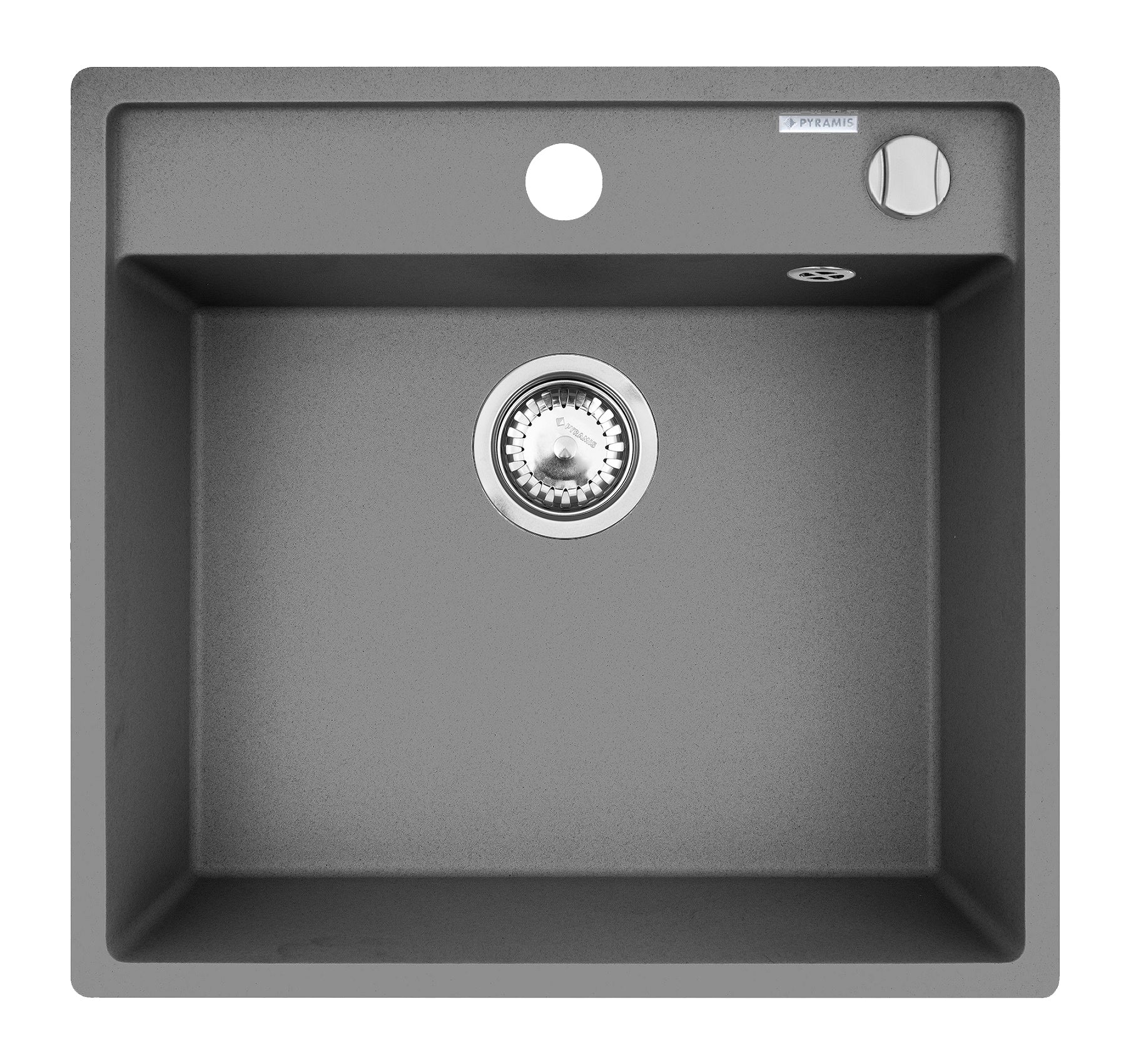 Chiuveta granit CAMEA 1B 53x50 Iron Grey