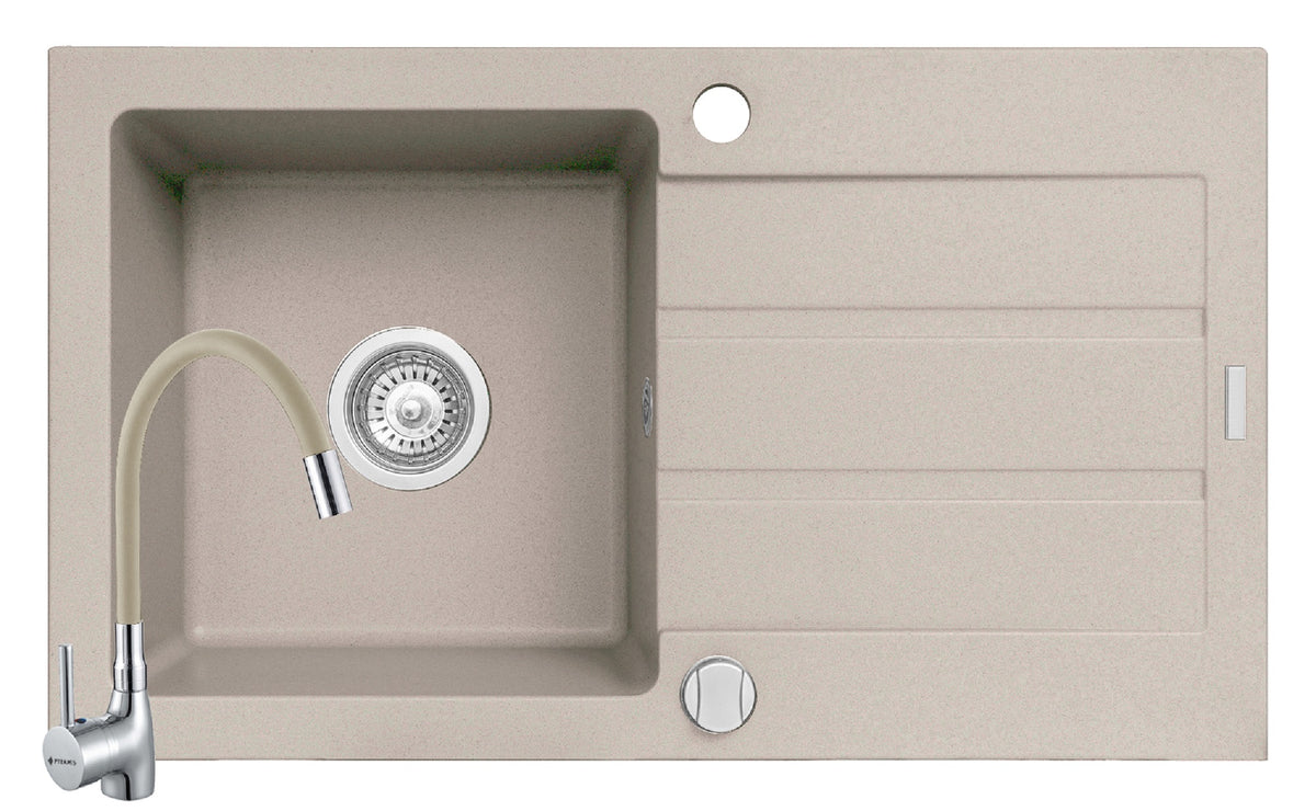 Set Pyramis NEXT 1B1D 76x44 si baterie Flessi Beige