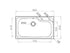 Chiuveta Inox Titan  86x50 1B SM