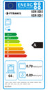 Cuptor electric Pyramis 60IN 8060 Black Glass