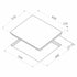 Plita gaz Pyramis 60PG 6612 White Glass, Wok si Fonta