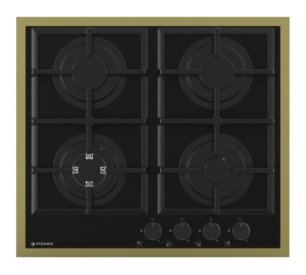 Plita gaz Pyramis 8080 PVD GOLD