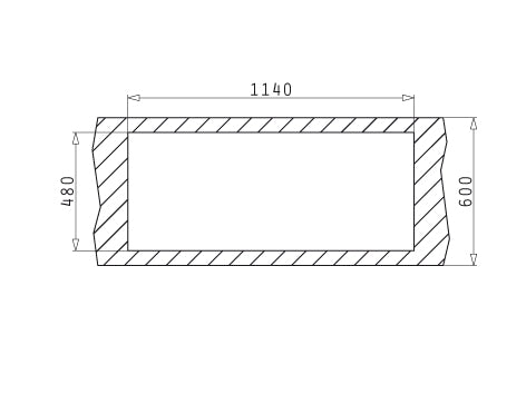 Chiuveta Inox TITAN 116x50 1B1D ST SM