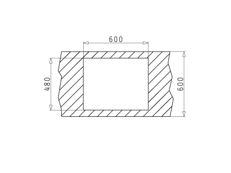 Chiuveta Inox Pyramis AMALTIA 62x50 1 1/2B SM