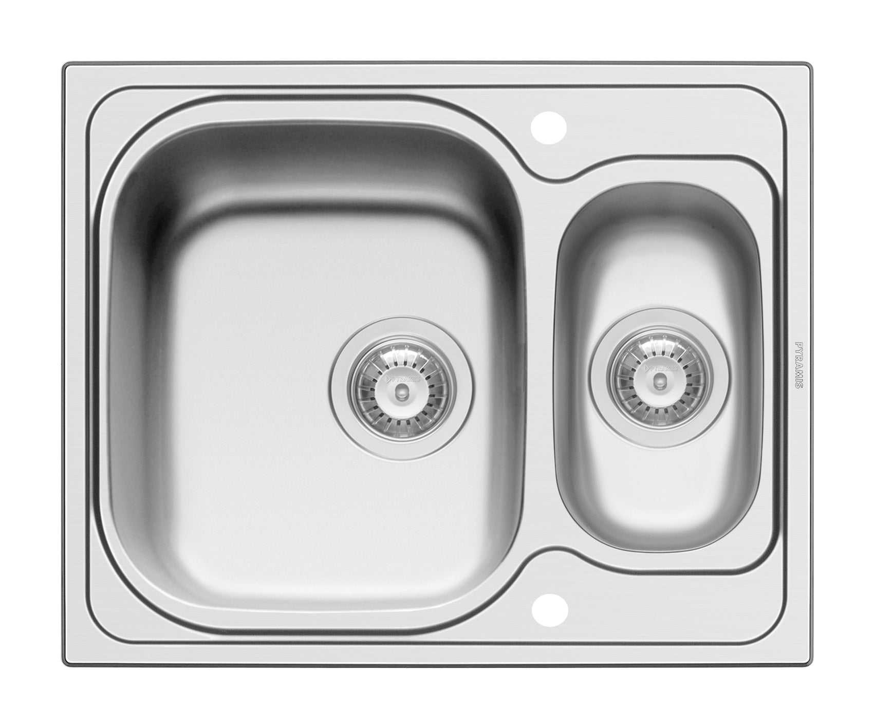 Chiuveta Inox Pyramis AMALTIA 62x50 1 1/2B SM
