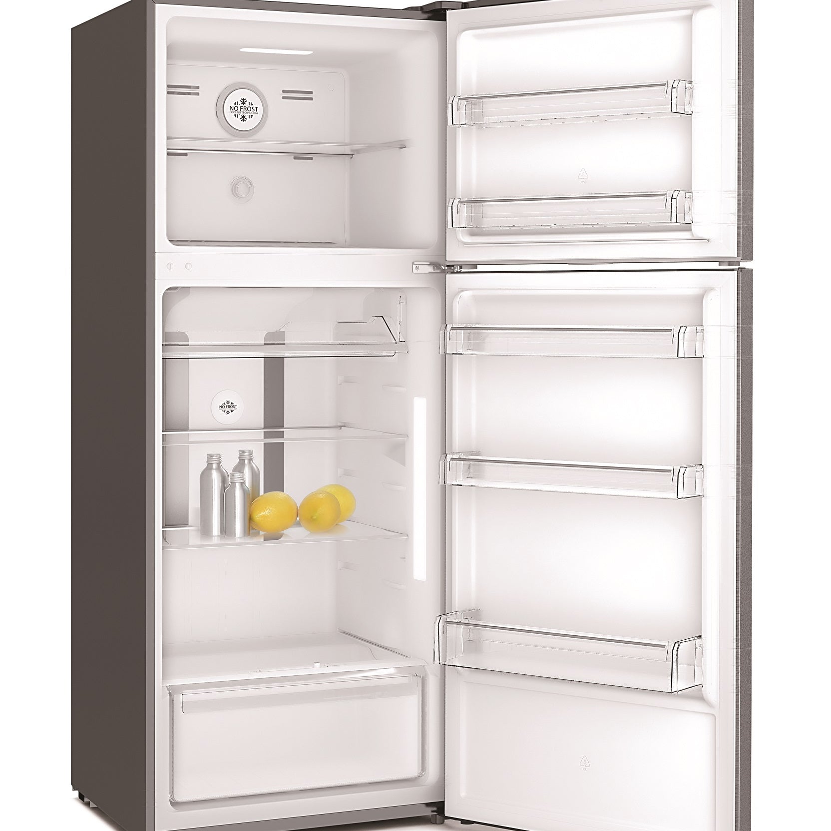 Frigider cu doua usi Pyramis FSP 178 Inox