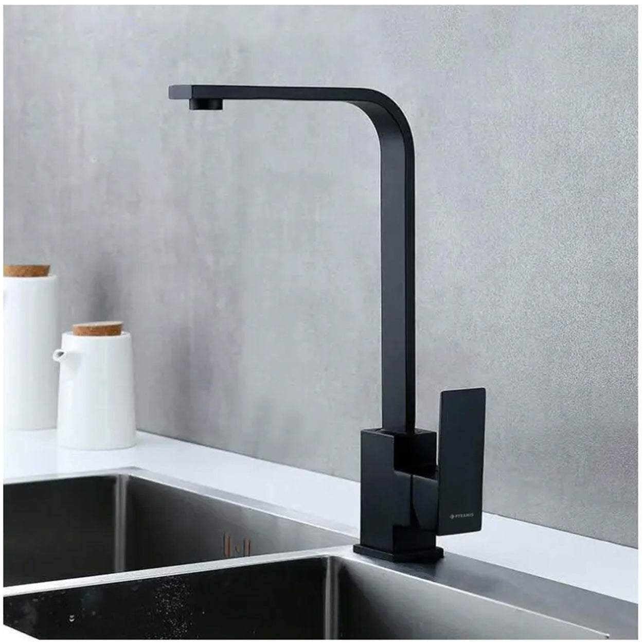Baterie bucatarie Pyramis ECO CECILIA Black
