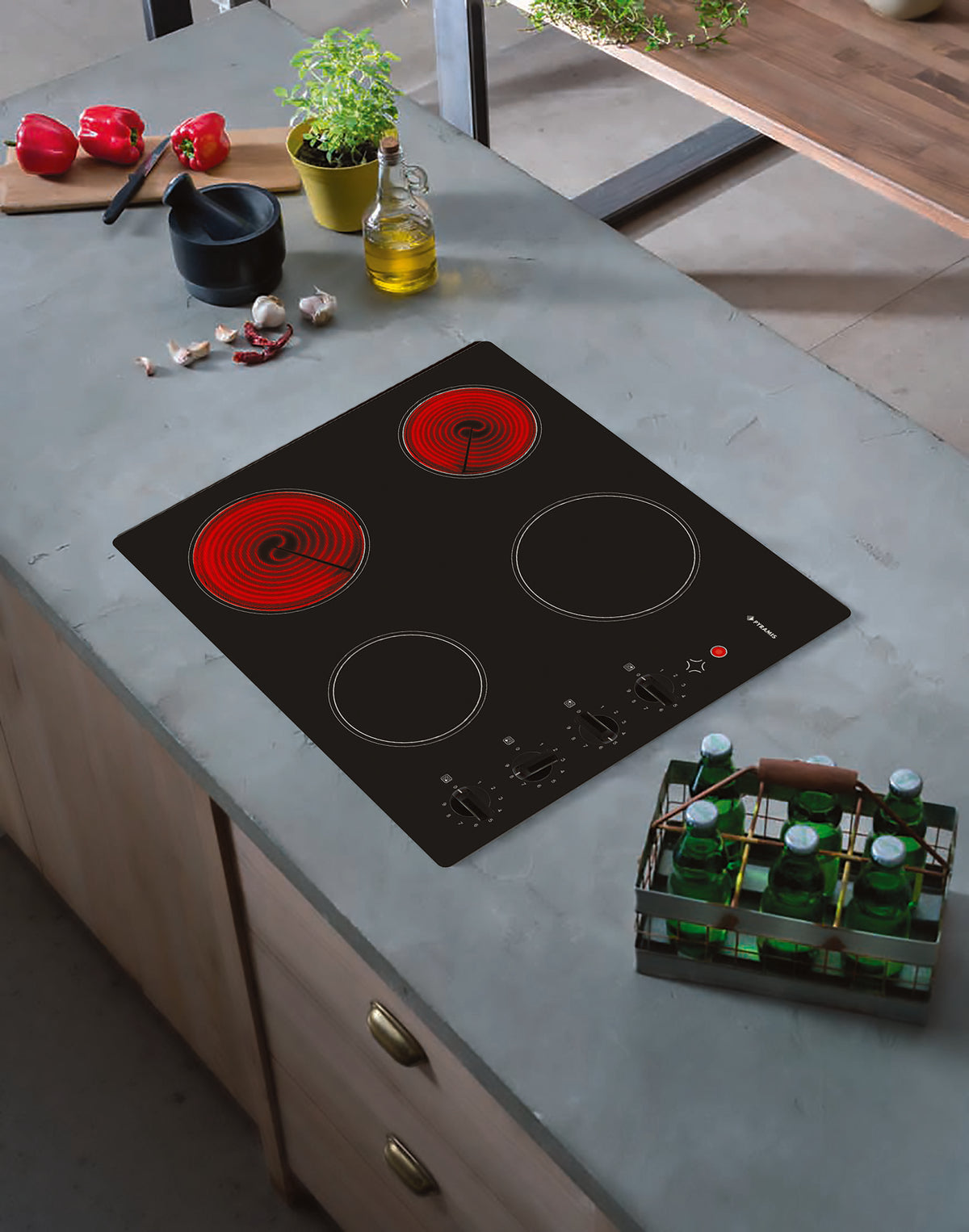 Plita electrica Pyramis Neo SPICA Knobs