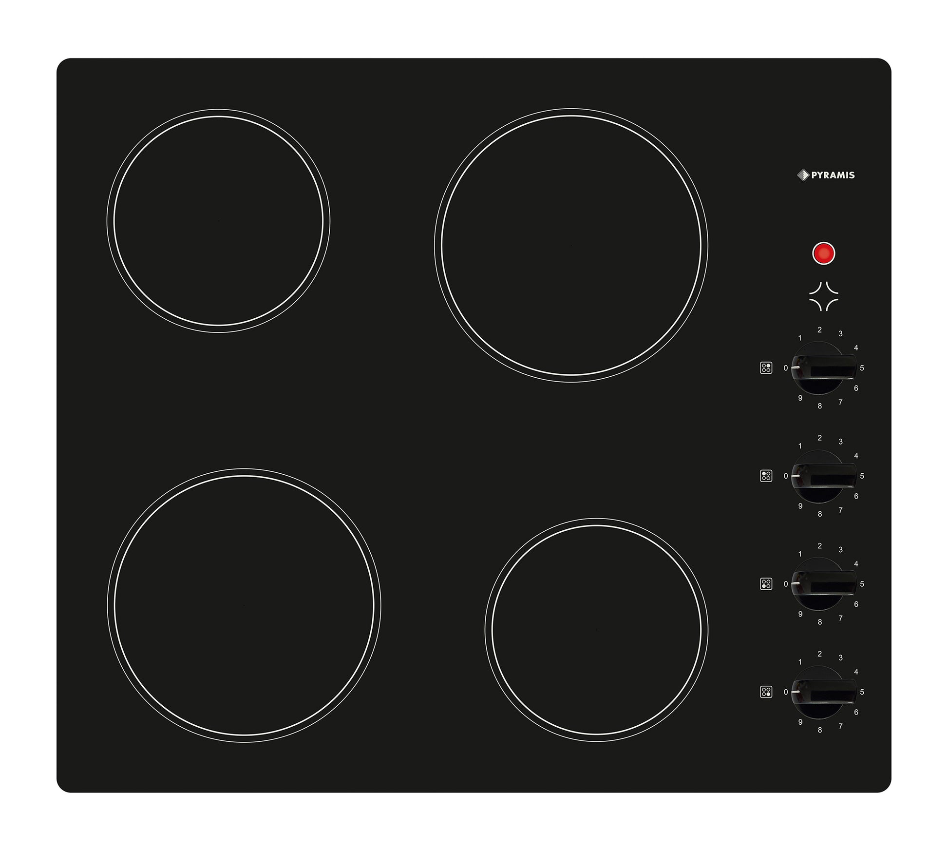 Plita electrica Pyramis Neo SPICA Knobs