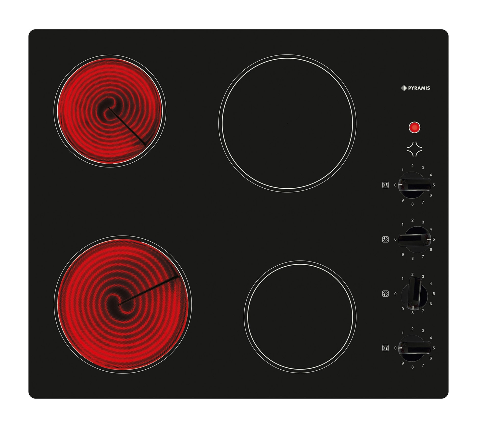 Plita electrica Pyramis Neo SPICA Knobs