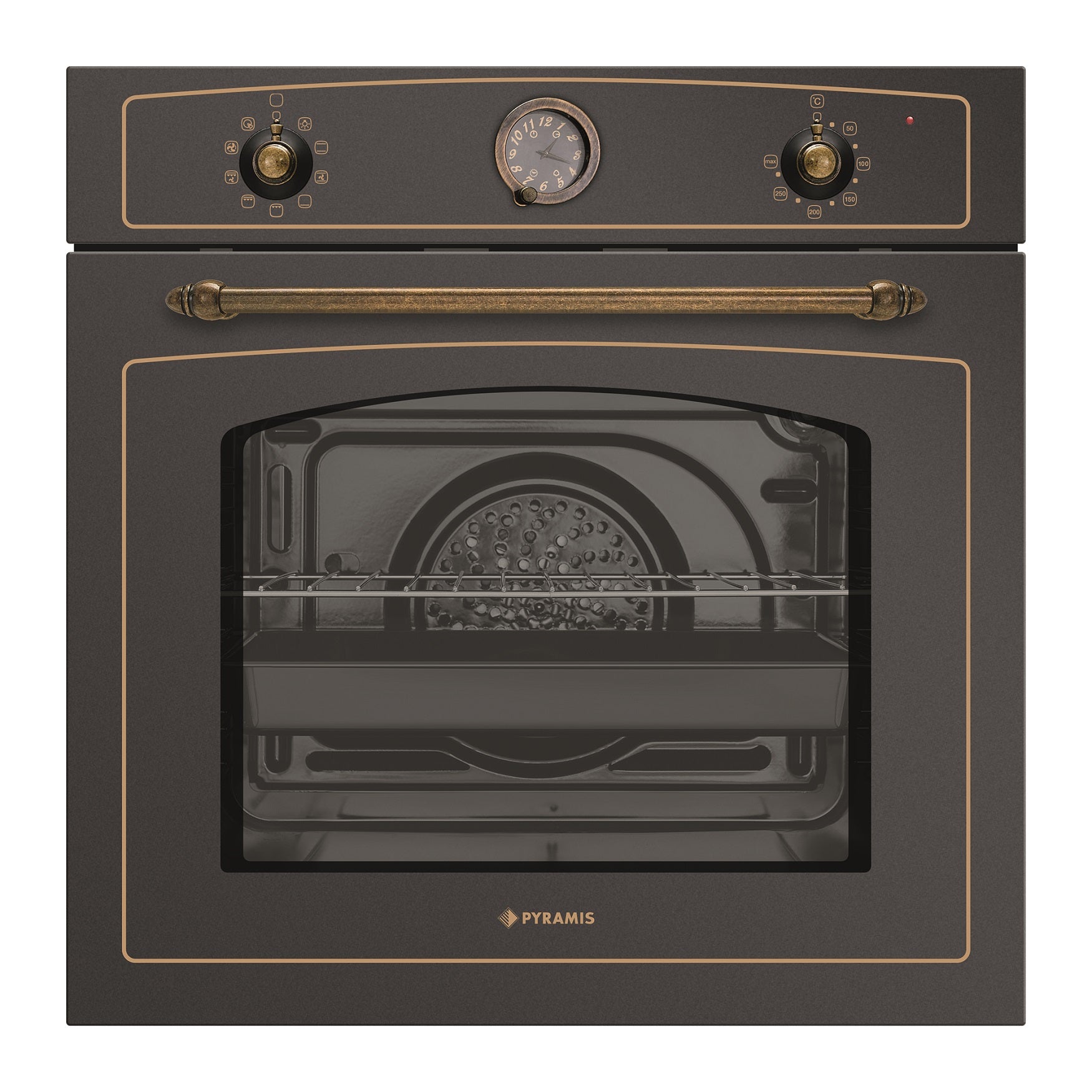 Cuptor electric Pyramis 733070 Rustic Black