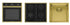 Pachet Pyramis 22P PVD Gold