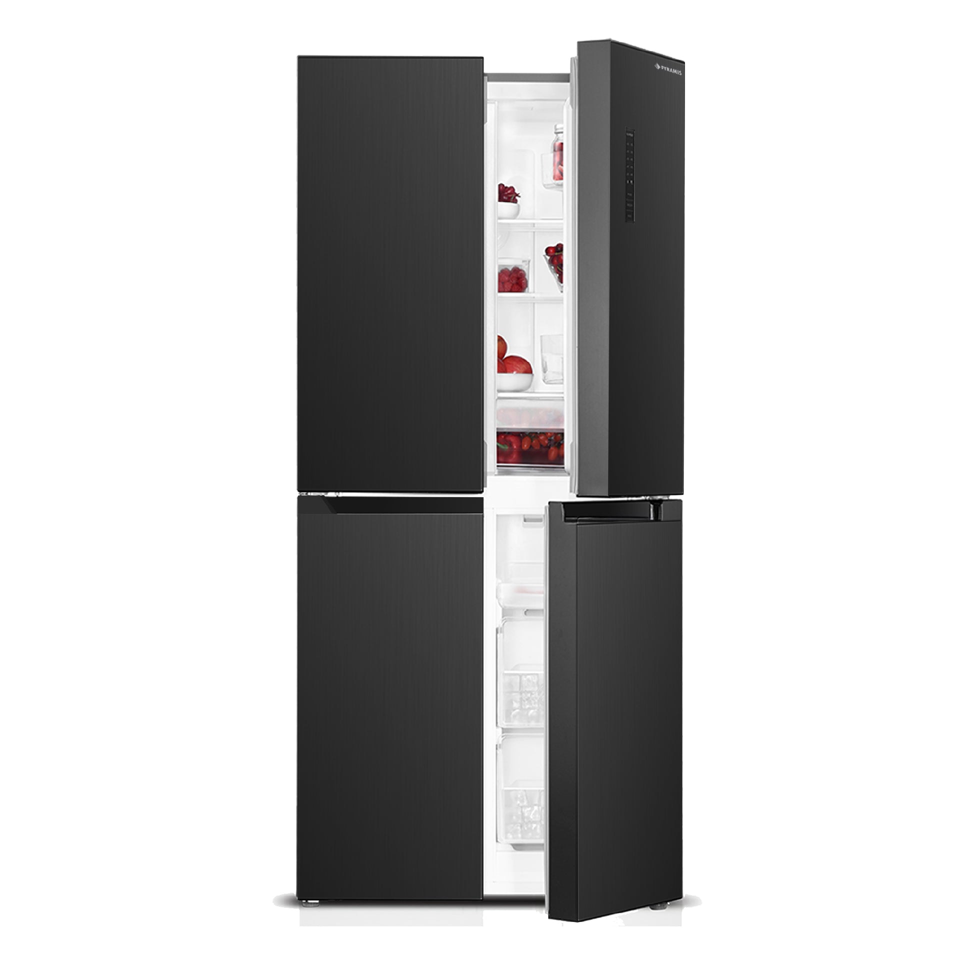 Side by Side Pyramis FSO199 Multi Door Dark Inox