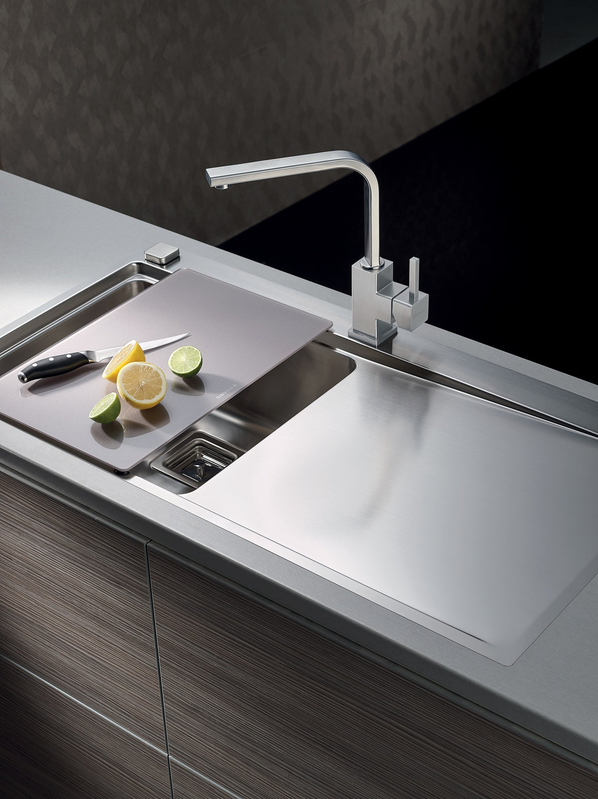 Chiuveta Inox OLYNTHOS 100x52 1 1/2B 1D ST