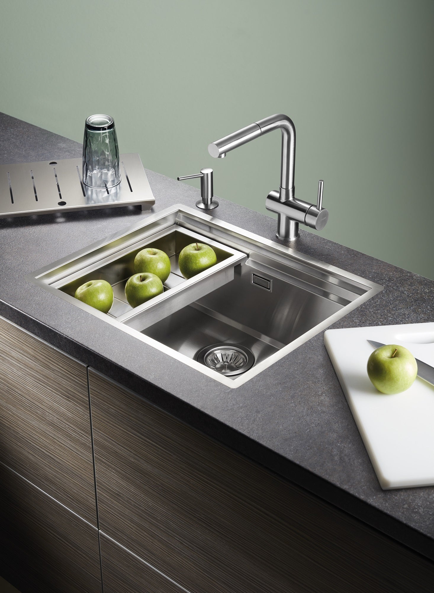 Chiuveta inox Pyramis ZEUS 54x44 1B