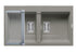 Set chiuveta granit KARTESIO 86x50 2B Industrial Grey si suport multifunctional ROLL UP