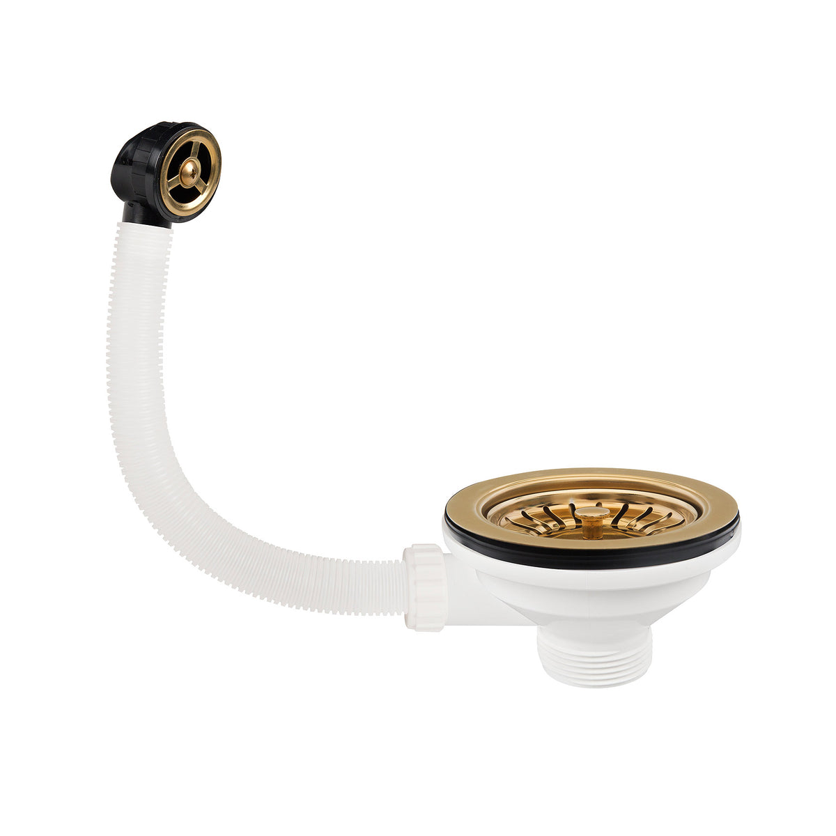Valva ø92mm PVD Gold cu preaplin pe cuva