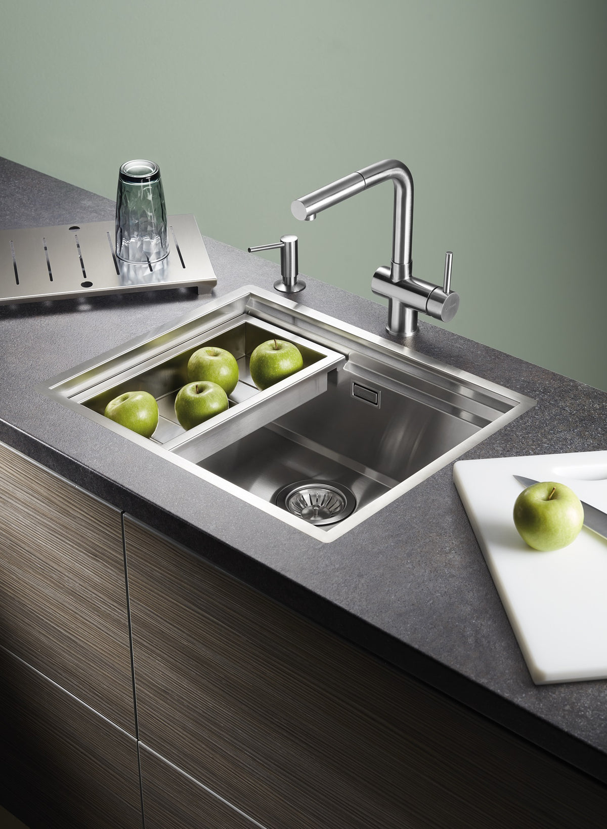 Tava scurgere 205x395mm  pentru chiuvetele din gama ZEUS