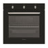 Cuptor electric Pyramis PO78031008PBL Black Glass