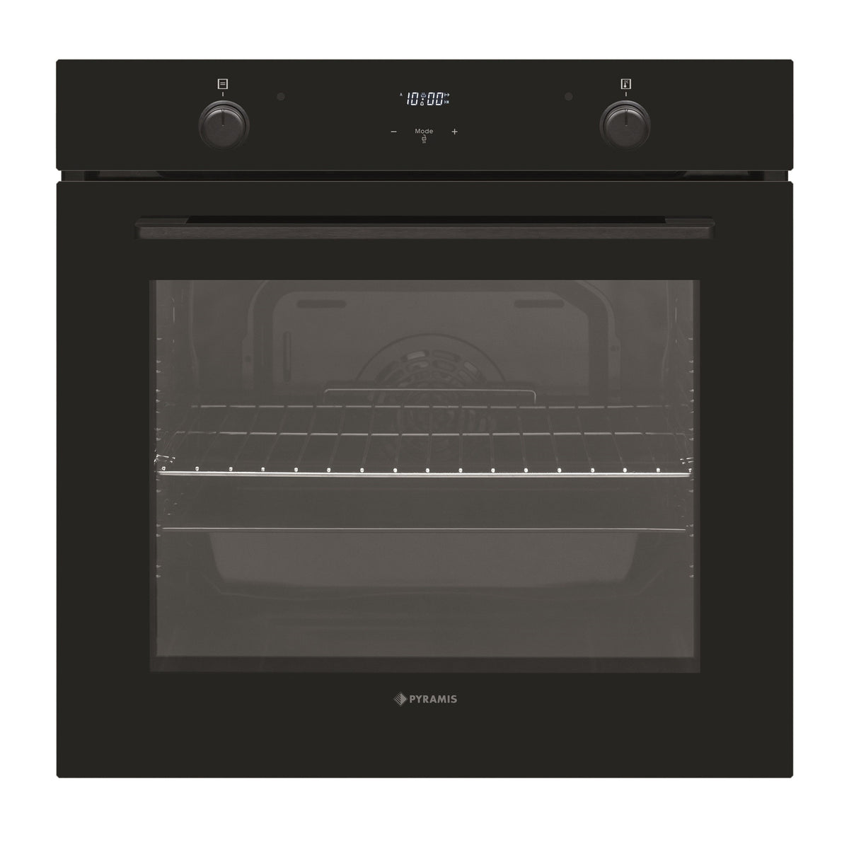 Cuptor electric Pyramis PO78052009PBL Full Black Glass