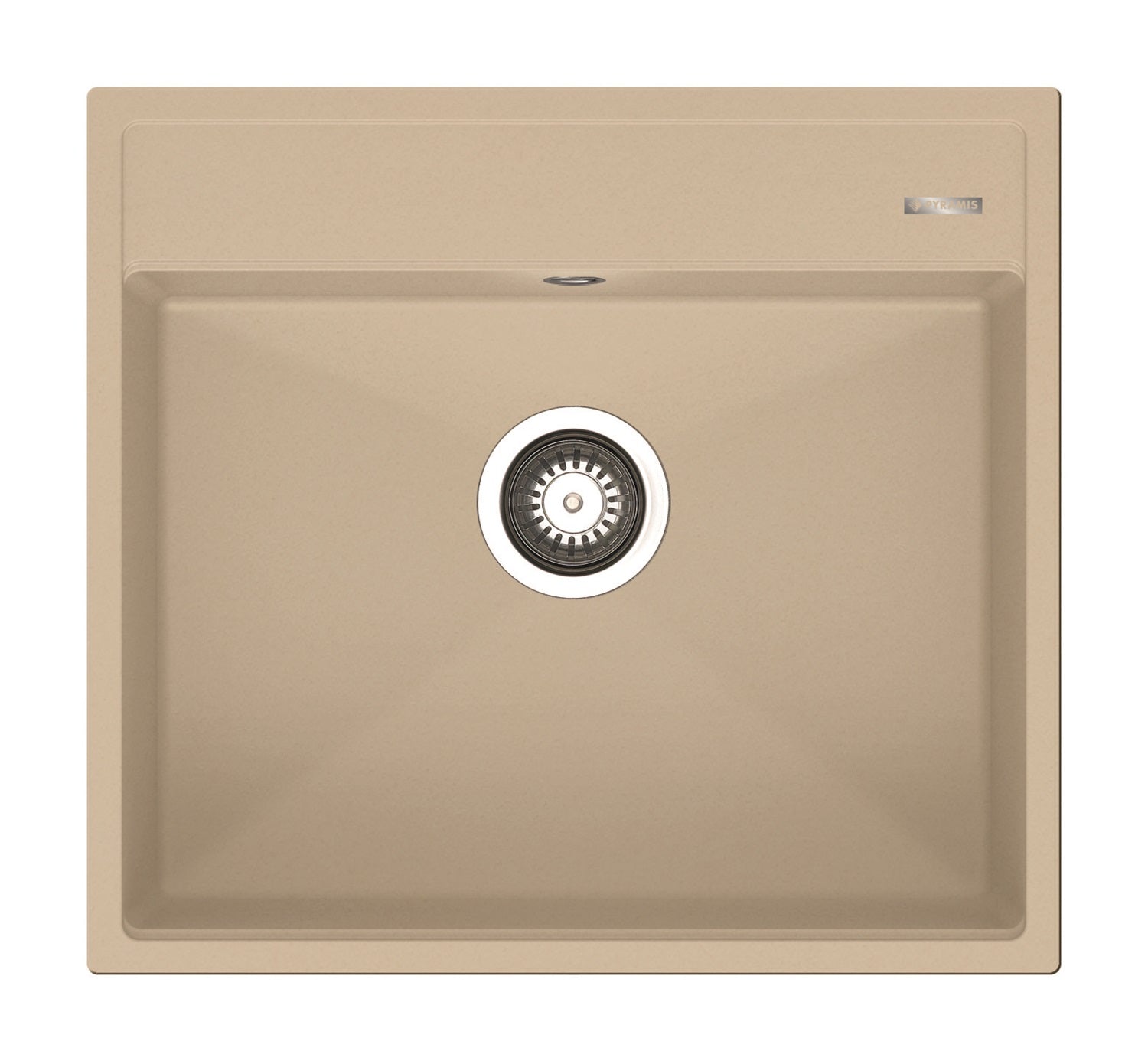 Chiuveta bucatarie Pyramis ITHAKA 56x51 1B Dark Beige