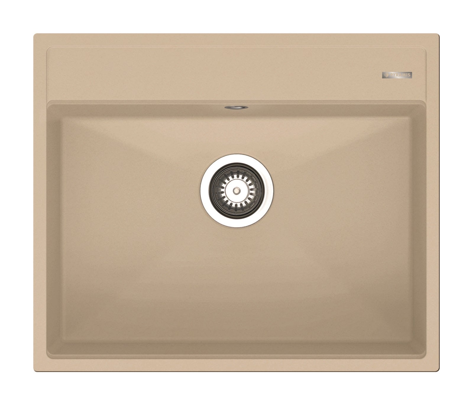Chiuveta bucatarie Pyramis ITHAKA 61x51 1B Dark Beige