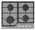 Plita gaz Pyramis 60PG 6604 Grey Glass si Fonta