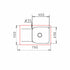 Chiuveta soft compozit Pyramis MAGNIFICA Durothek 1B1D DR Grey