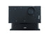 Hota telescopica Sliding Black Matt Enameled 1MT 60cm