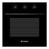 Cuptor electric Pyramis 60IN 6075 Megalo Black Glass