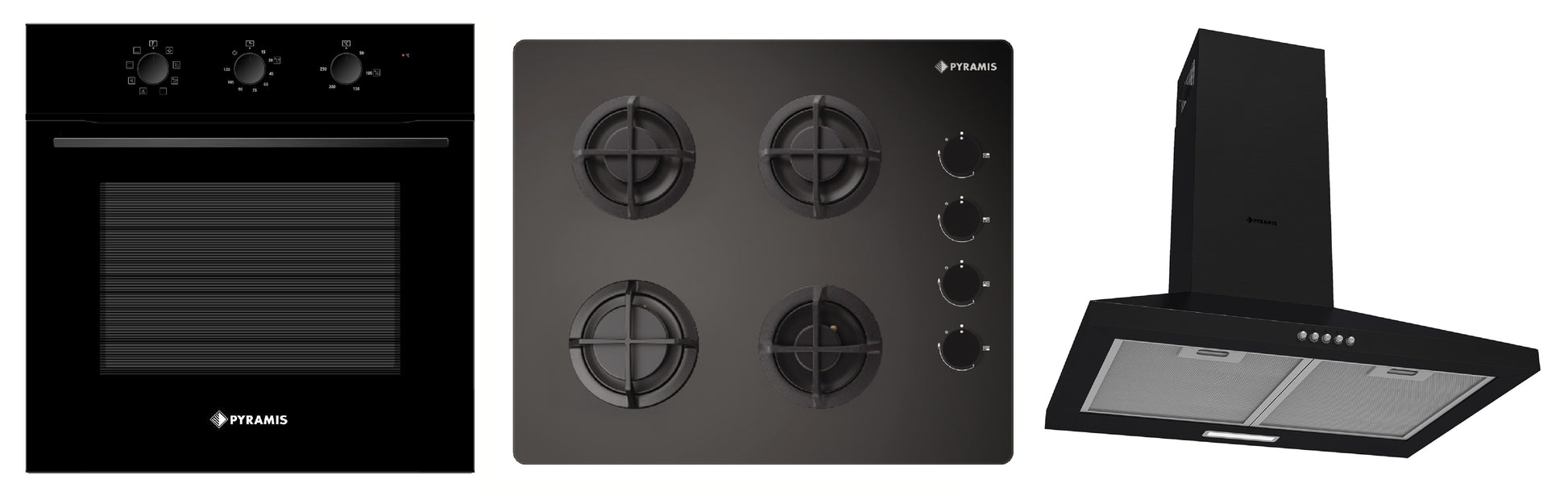 Set Pyramis 34P Black