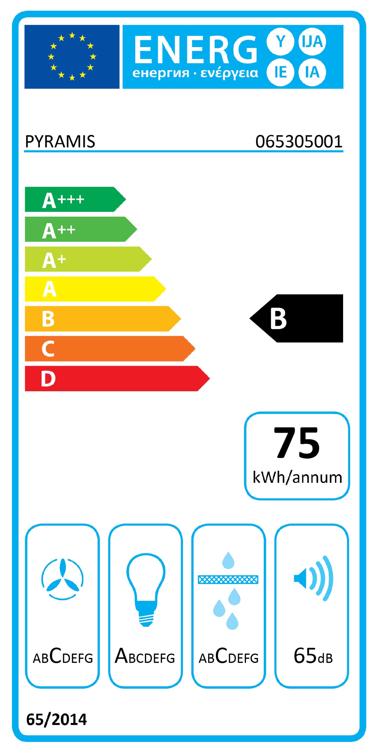 Hota total incorporabila Pyramis Turbo EF 52cm