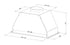Hota total incorporabila Pyramis Turbo ERN 52cm Black PNT