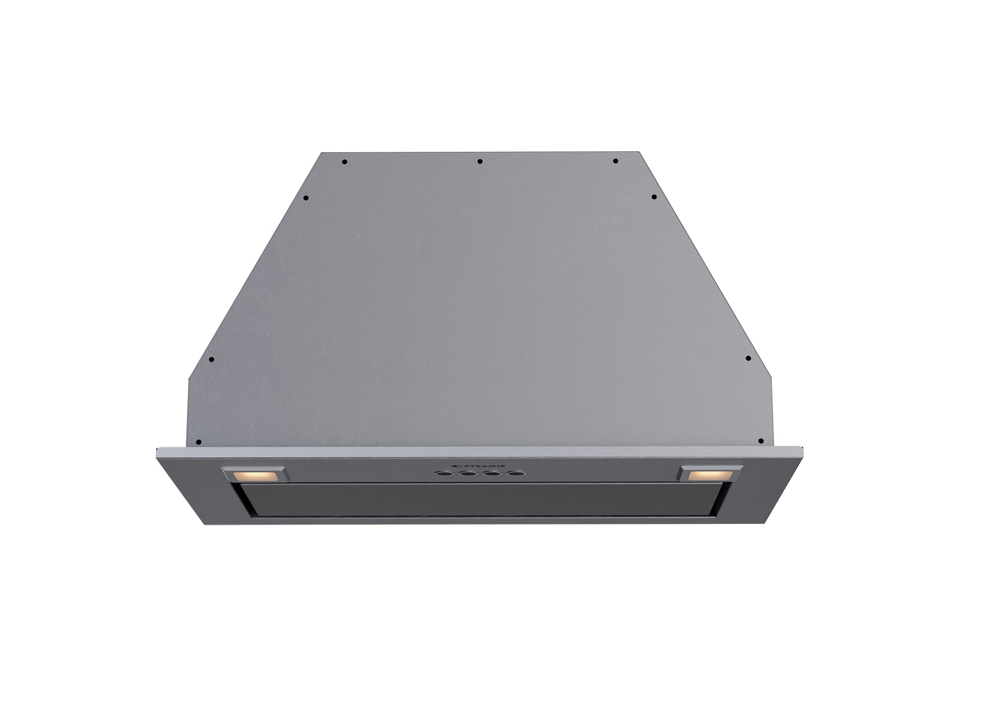 Hota total incorporabila Pyramis Turbo ERN 52cm Inox