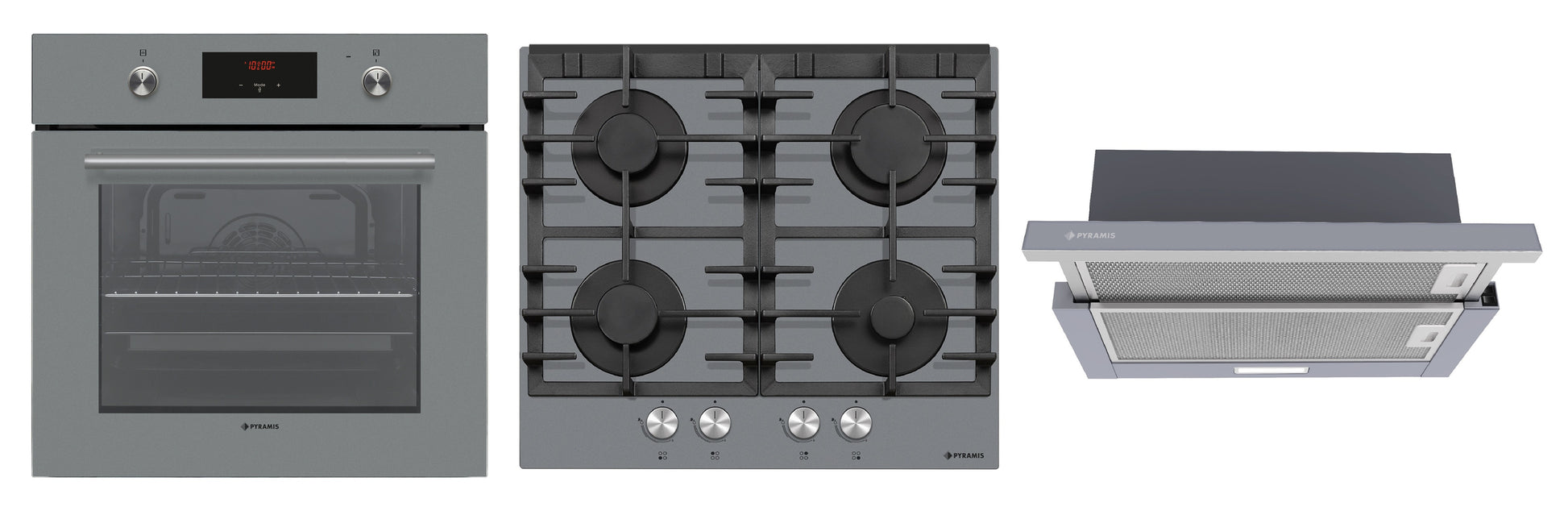 Set Pyramis 38P Grey