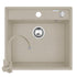 Set chiuveta granit CAMEA 53x50 si baterie Eco Bello Beige