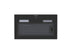 Hota total incorporabila Pyramis MD 52cm Black Glass