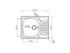 Chiuveta Inox Sparta 62x50 1B 1D SM