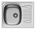 Chiuveta Inox Sparta 62x50 1B 1D SM
