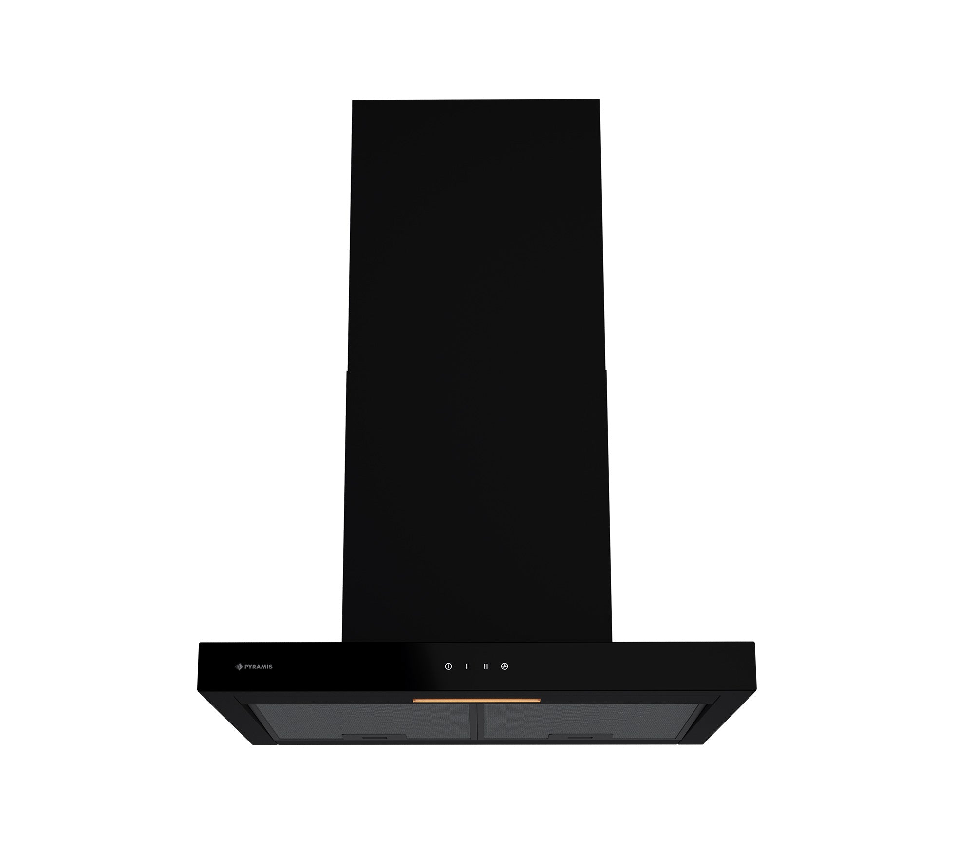 Hota decorativa Pyramis T SHAPE ERN 2082 Black Glass 60