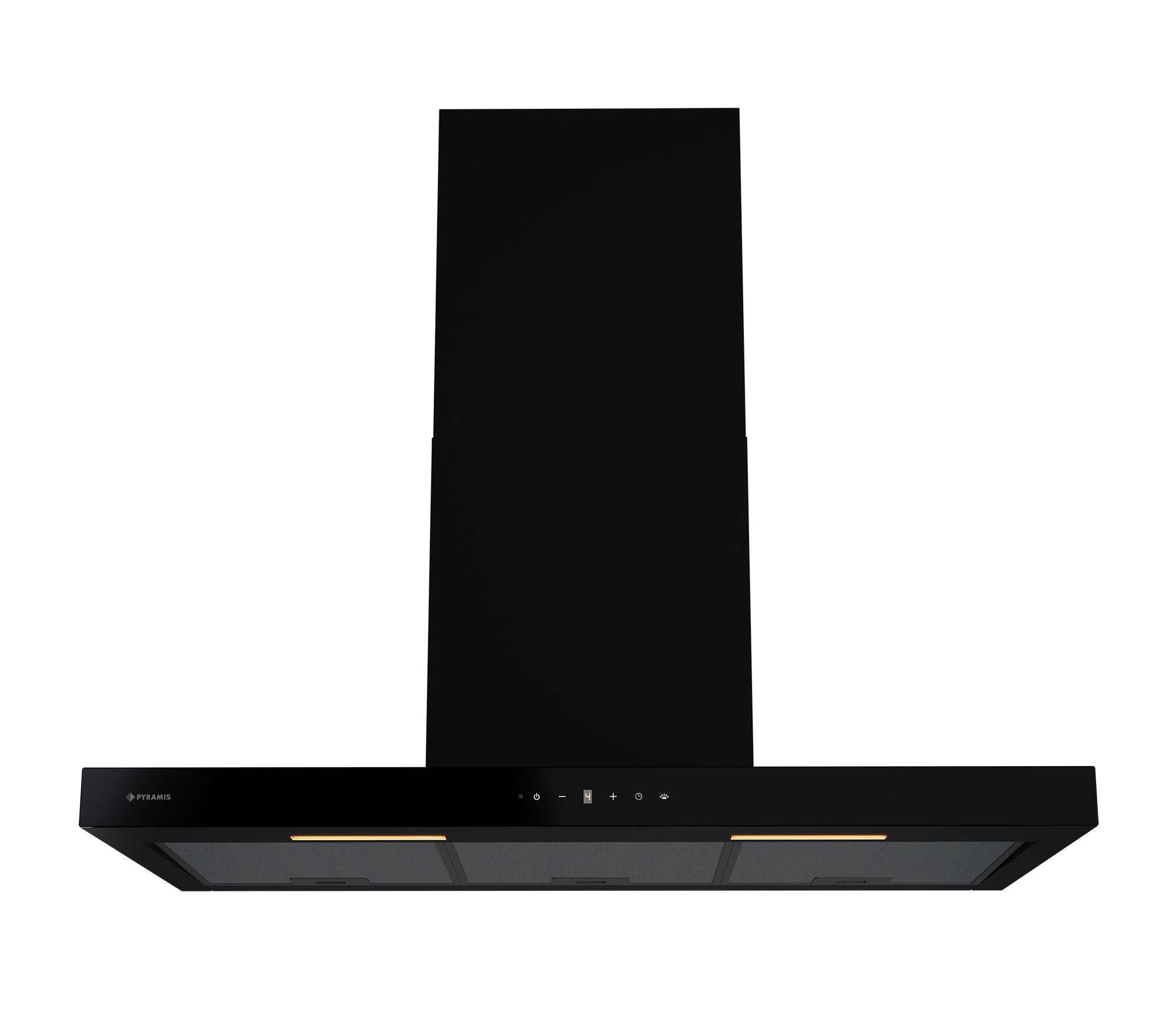 Hota decorativa Pyramis T SHAPE ERN 2082 Black Glass 90